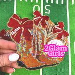 Noles Boots with Ball patch
