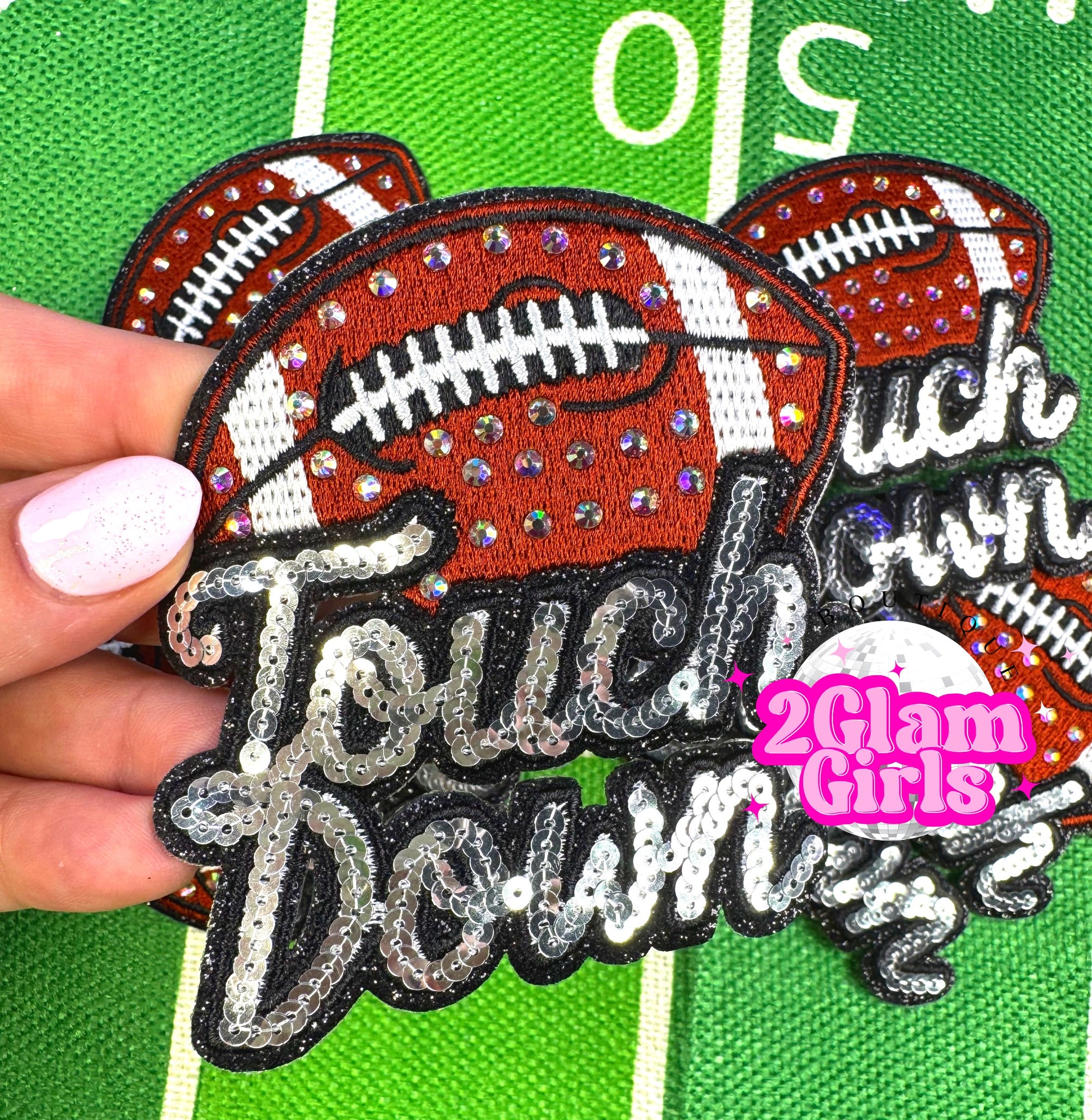 Bling Touchdown Patch