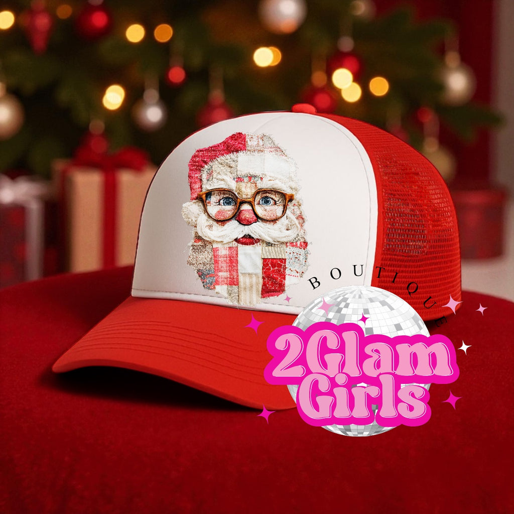 Santa Patch DTF print