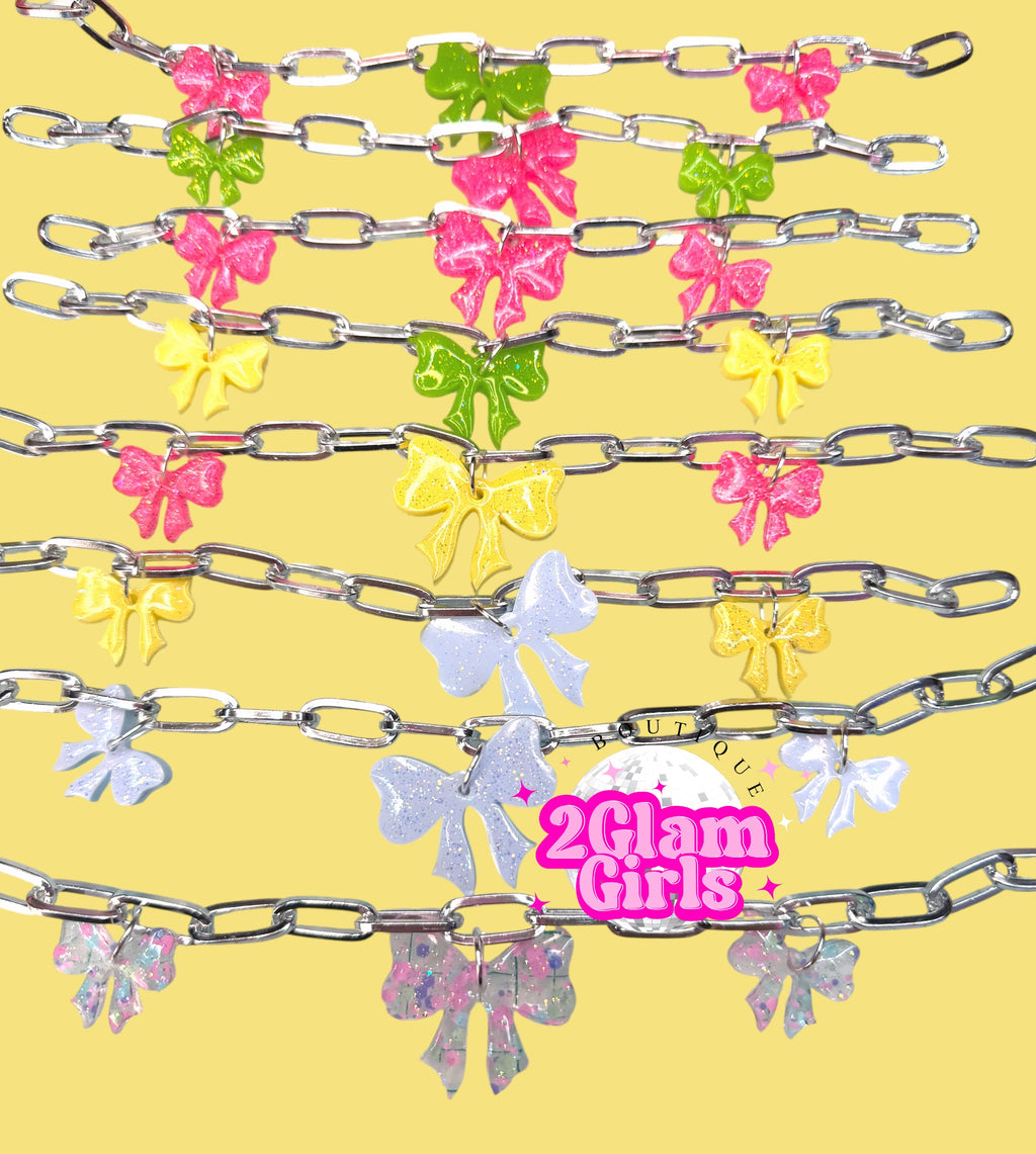 3 Bow Hat Chains