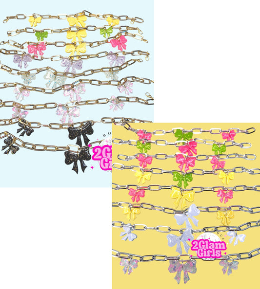 3 Bow Hat Chains