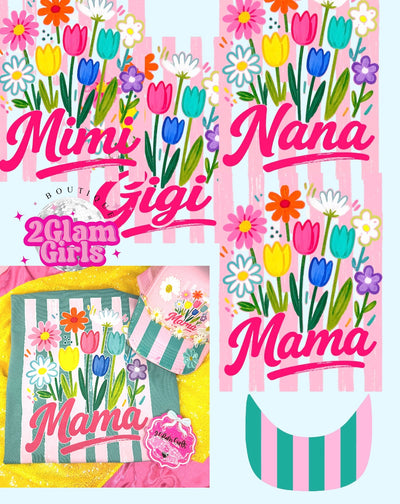 Mothers Day DTF prints