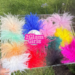 High Quality Ostrich feathers Brooch for trucker Hats