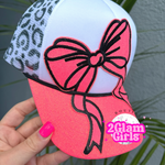 🎀 Hot Pink Leopard 🐆 Hat 🎀