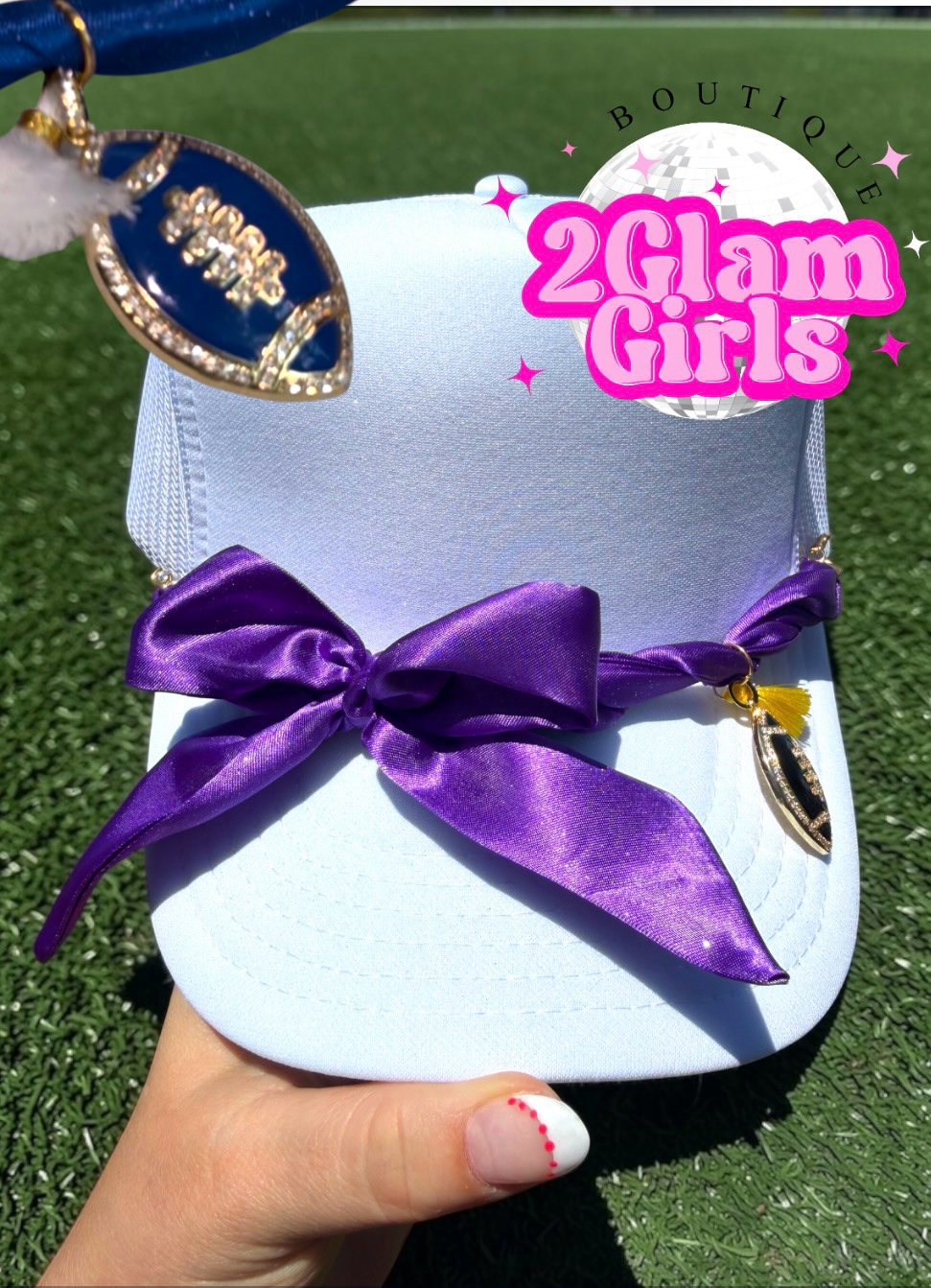 Satin Ribbon Hat Chains 🎀