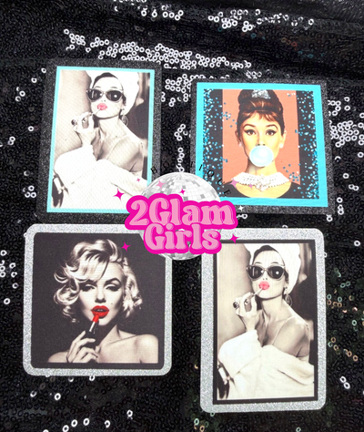 Glam Girls Glitter Patches