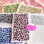 Htv Glitter Leopard Transfers
