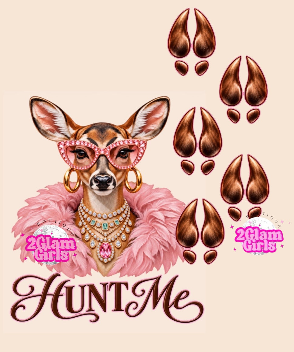 Hint me🎀Deer feet DTF prints