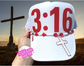 Trucker Hat transfers ~ John 3:16 ~ Cross ~ John