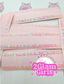 Pink glitter and sequin hat band ~ iron on hat bands ~ sparkle hat band
