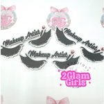 Trucker Hat Patch ~ Make Up Artist ~ iron on patch