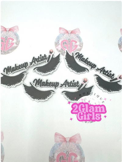 Trucker Hat Patch ~ Make Up Artist ~ iron on patch