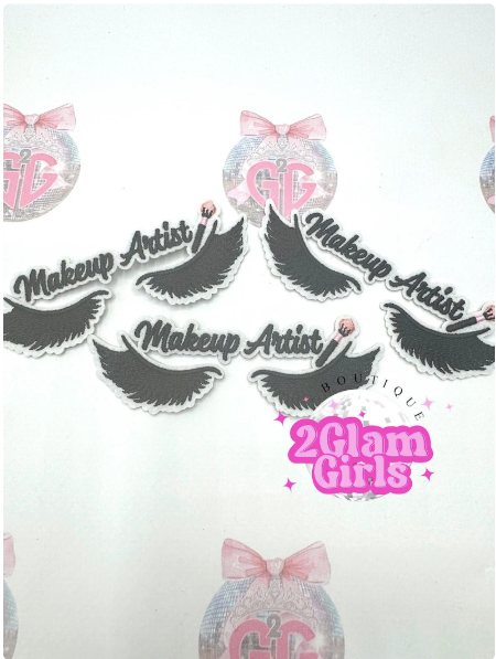 Trucker Hat Patch ~ Make Up Artist ~ iron on patch