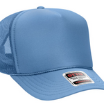 col. blue trucker hat