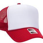 red white red trucker hat