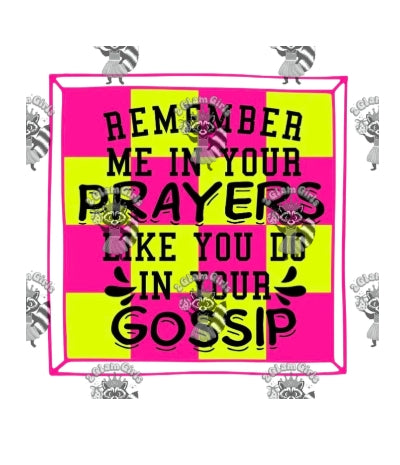 Remember Me Sample hat / Dtf Prints
