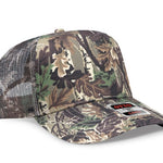 OTTO CAP® Camouflage 5 Panel Mid Profile Mesh Back Trucker Hat