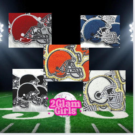 Trucker Hat patch ~ Helmet Football Patch ~ Iron on Patch ~ Football helmet iron on patches