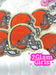 Trucker Hat patch ~ Helmet Football Patch ~ Iron on Patch ~ Football helmet iron on patches