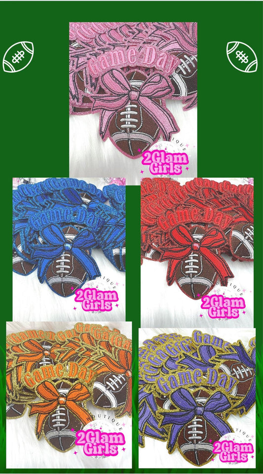 Trucker Hat Patch ~ Game Day Patch~ Iron on patch ~ Game Day Patch