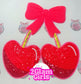 Valentines Shirt / Sweatshirt Patches ~ Glitter ~ Sequins ~ iron on patches ~ Valentine shirts