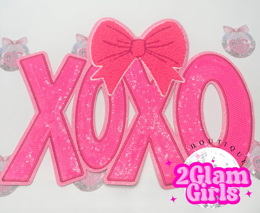 Valentines Shirt / Sweatshirt Patches ~ Glitter ~ Sequins ~ iron on patches ~ Valentine shirts