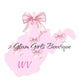 PNG Coquette West Virginia State ~ Pink Bow State - Digital File