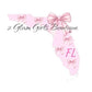 PNG Coquette Bow Florida State ~ Pink Bow state ~ Digital File