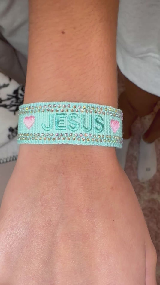 Jesus Bling Tassel  Bracelets 🩷
