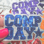 Comp Cheer ~ Glitter and Sequins Cheer Patch