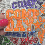 Comp Cheer ~ Glitter and Sequins Cheer Patch