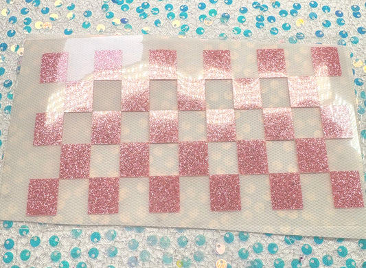 HTV Tranfers for Hats ~ Checkered