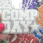 Comp Cheer ~ Glitter and Sequins Cheer Patch