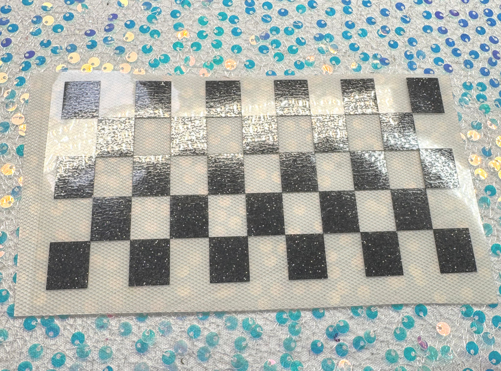 HTV Tranfers for Hats ~ Checkered