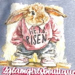 He is Risen Screenprint Transfer
