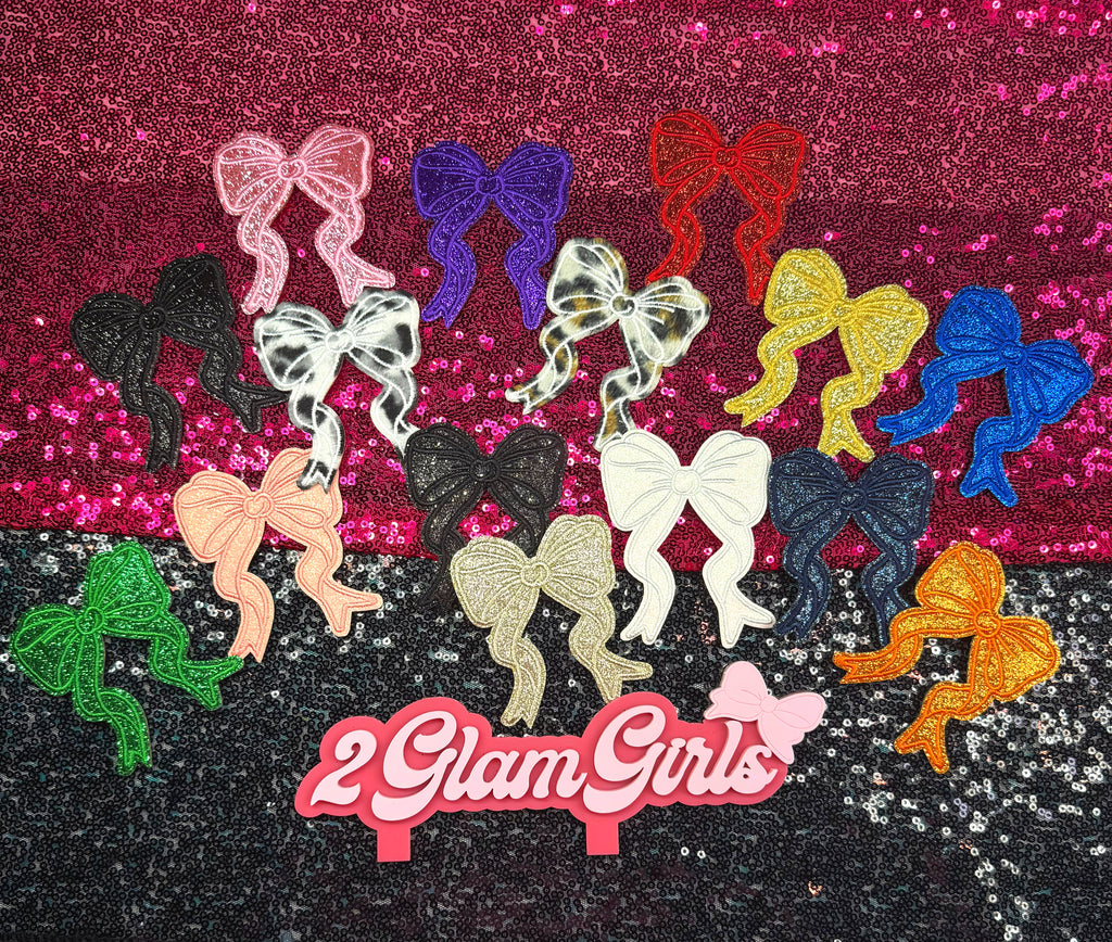 Glitter Mini Bows 🎀